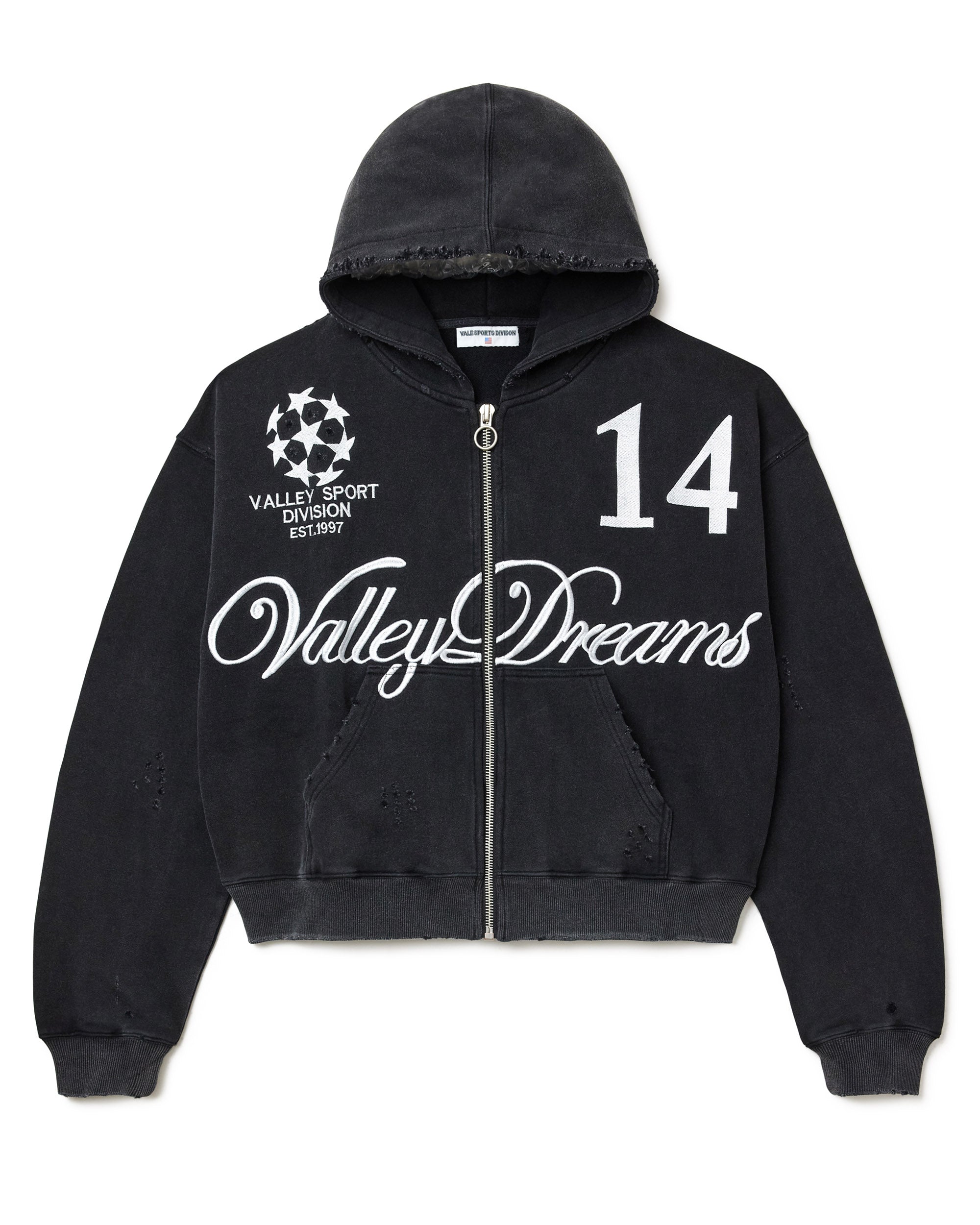 MONO 14 ZIP UP HOODIE – VALE JERSEY CITY