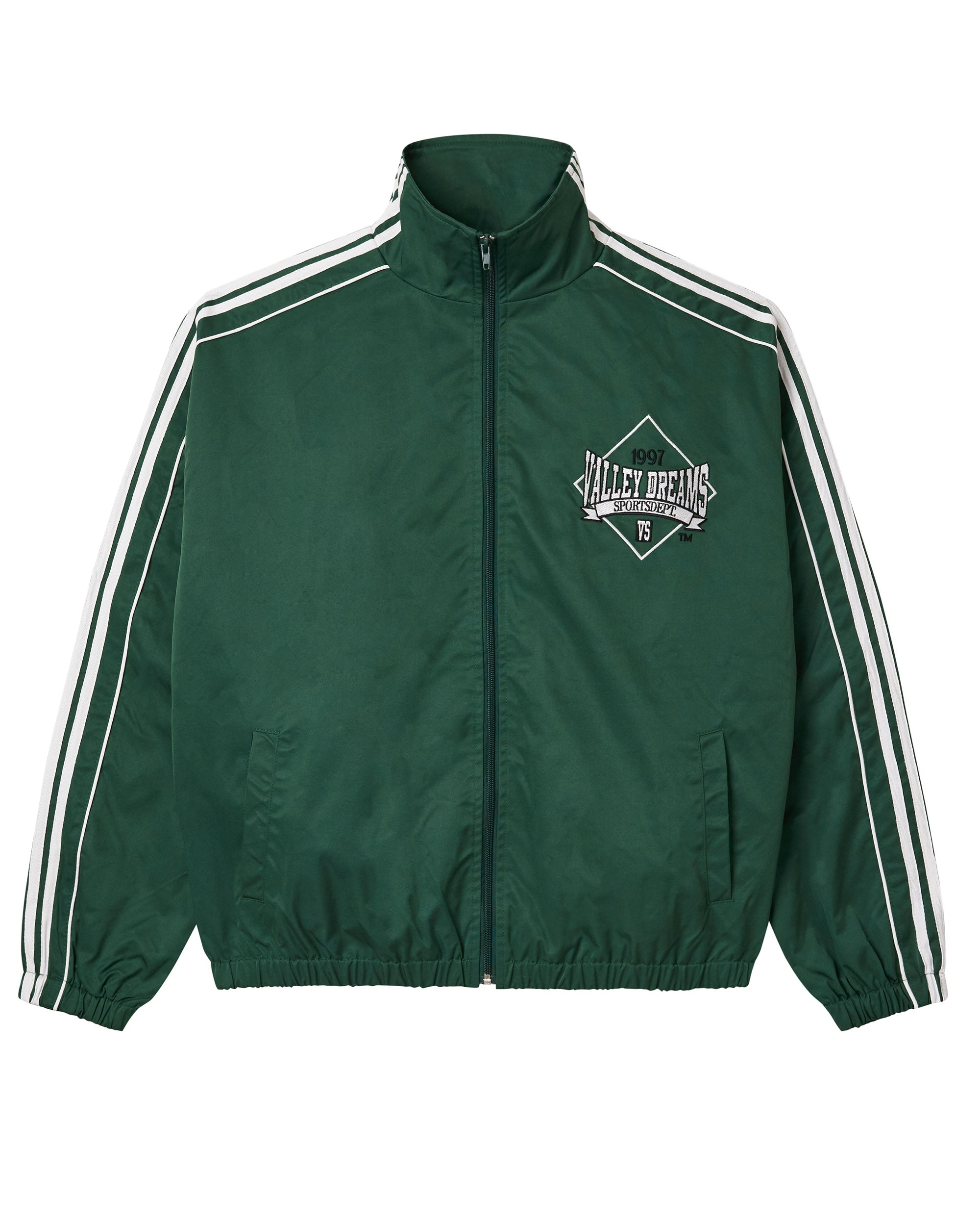 LYFT TAPE TRACK JACKET - Sサイズ　グリーン 2Line Side Tape Track Jacket - Green – LÝFT