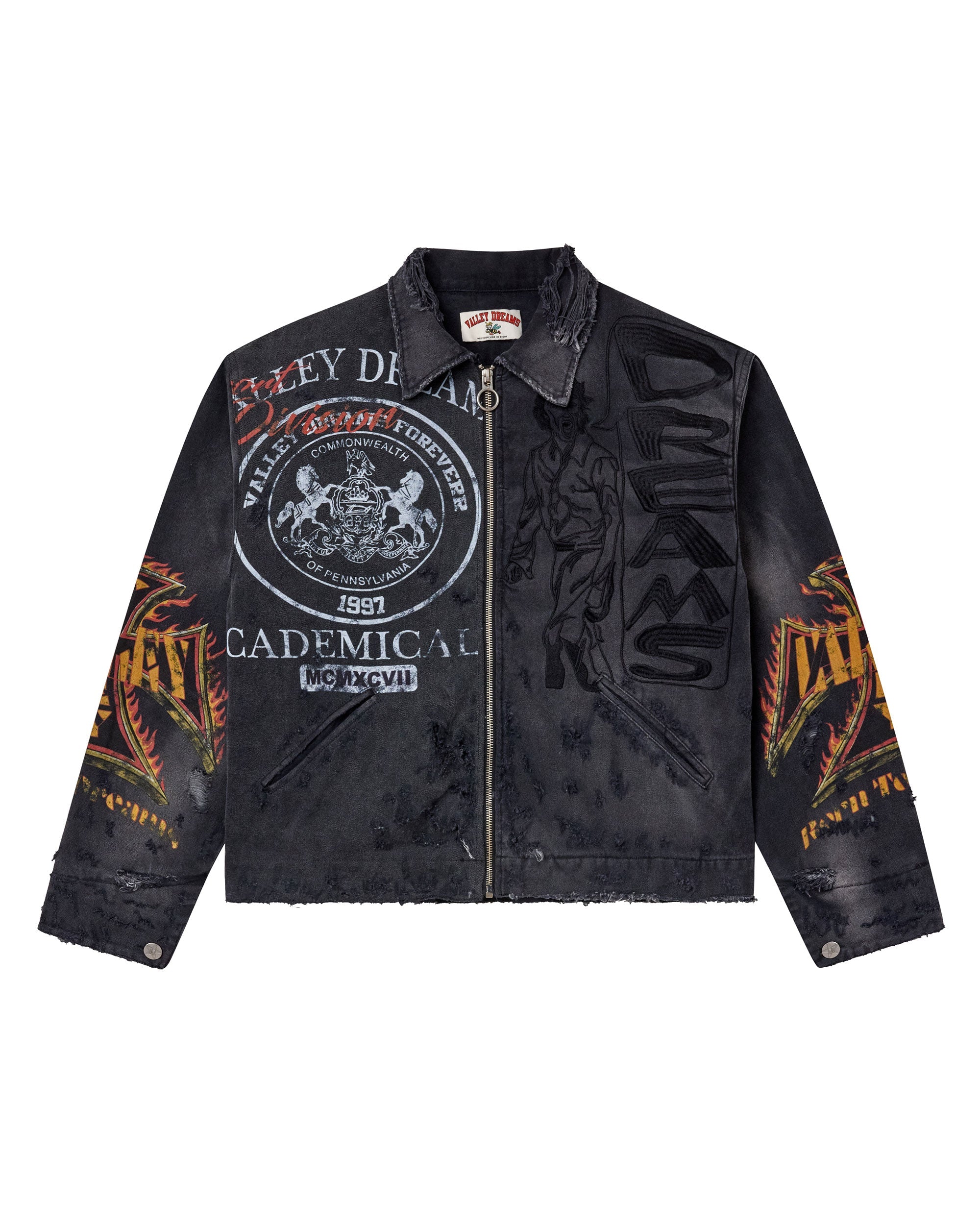 DESTRUCTION WORK JACKET – VALE JERSEY CITY