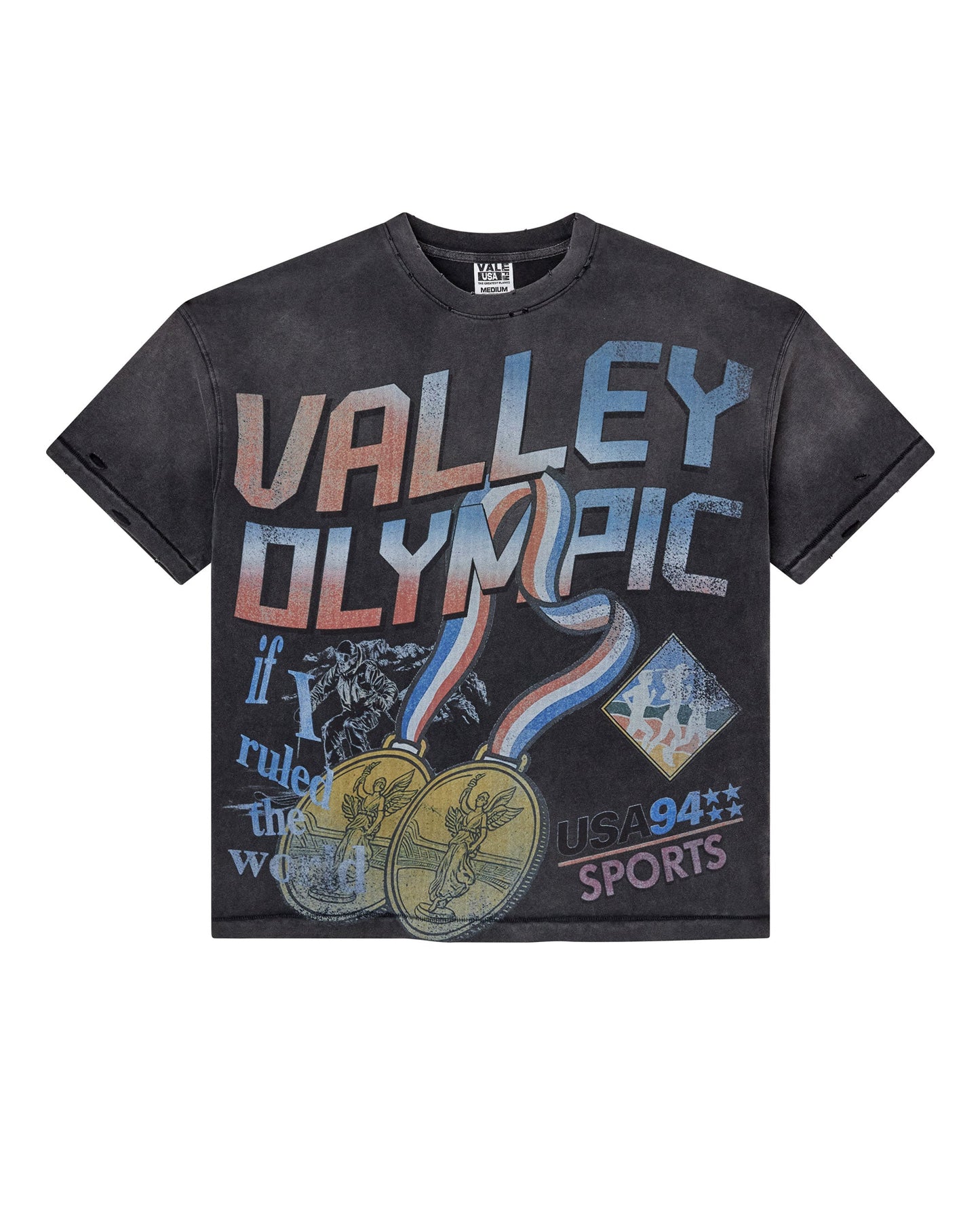 OLYMPIA TEE [BLACK]