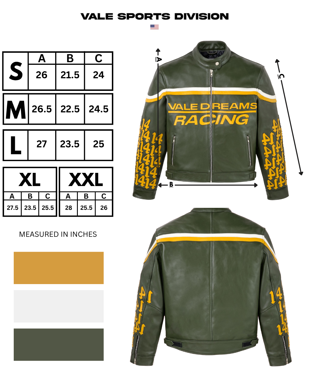 14 MOTO JACKET [PINE GREEN]