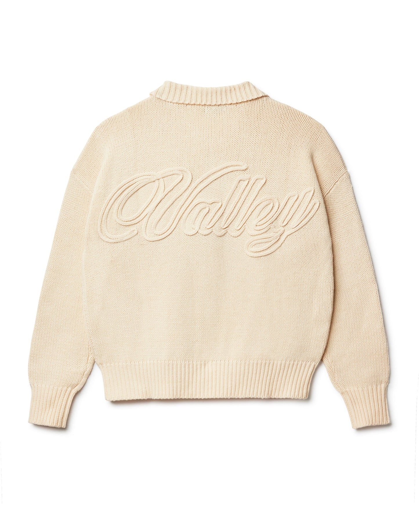CREAM VALLEY WORKER KNIT