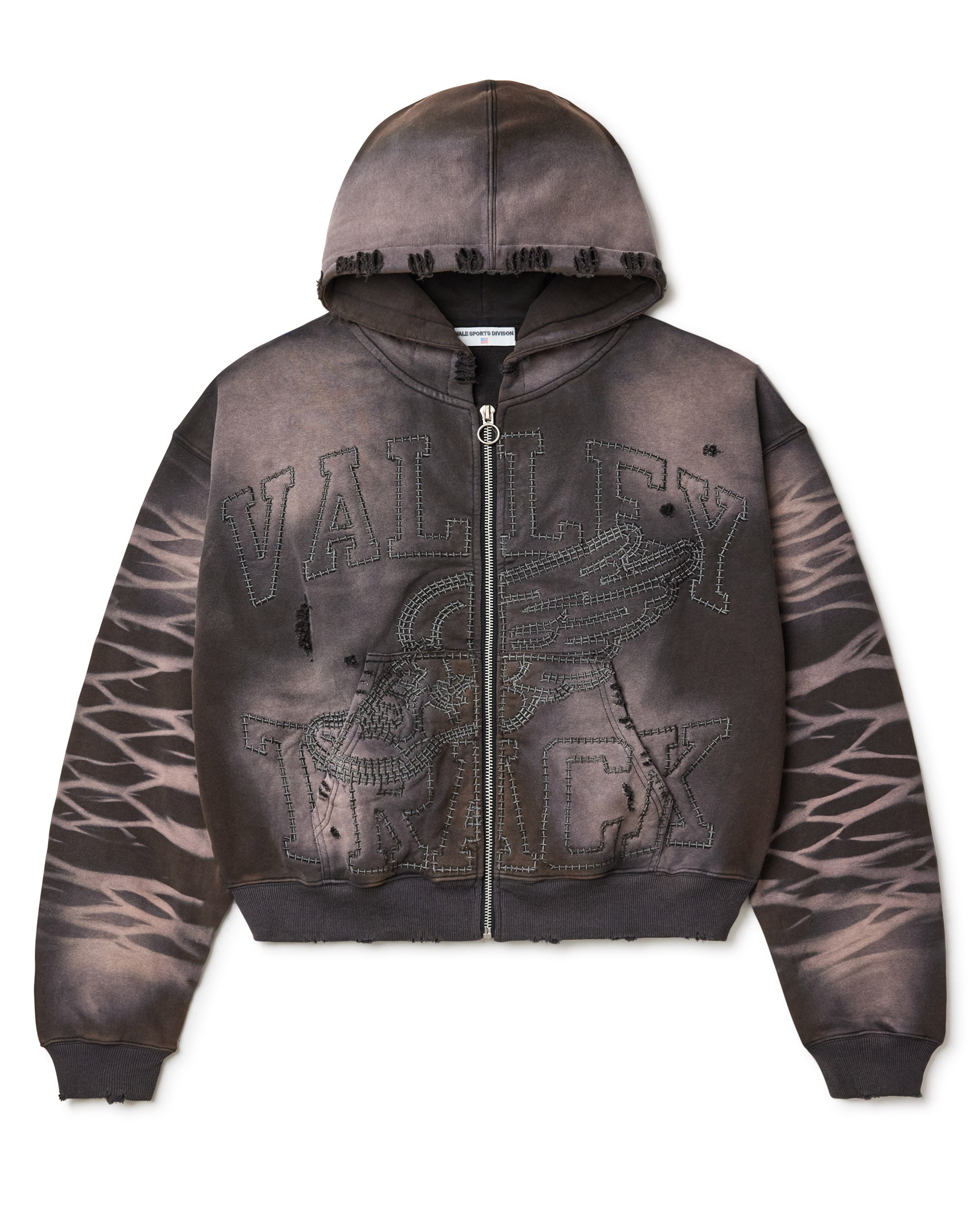 STORM GARDEN ZIP UP HOODIE – VALE JERSEY CITY