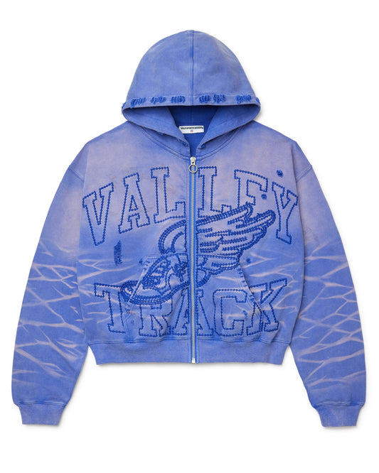 WILDFLOWER GARDEN ZIP UP HOODIE