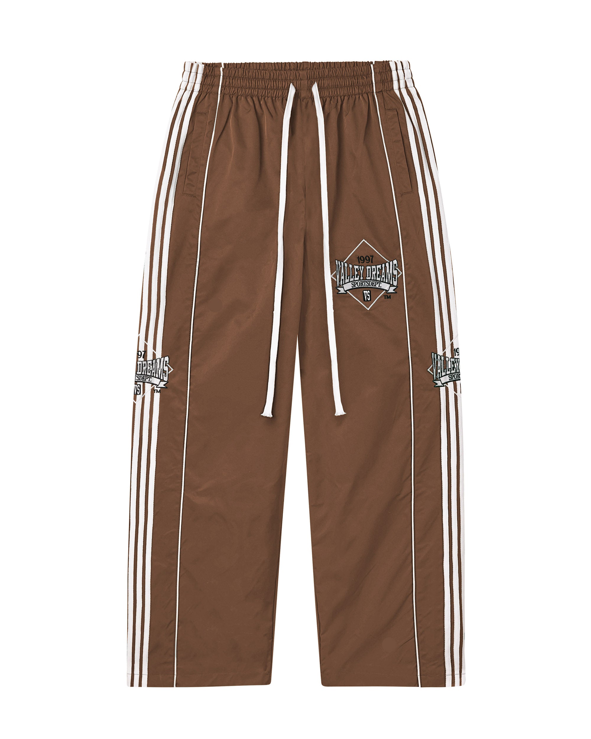 CHOCOLATE STRIPE TRACK PANTS – VALE JERSEY CITY