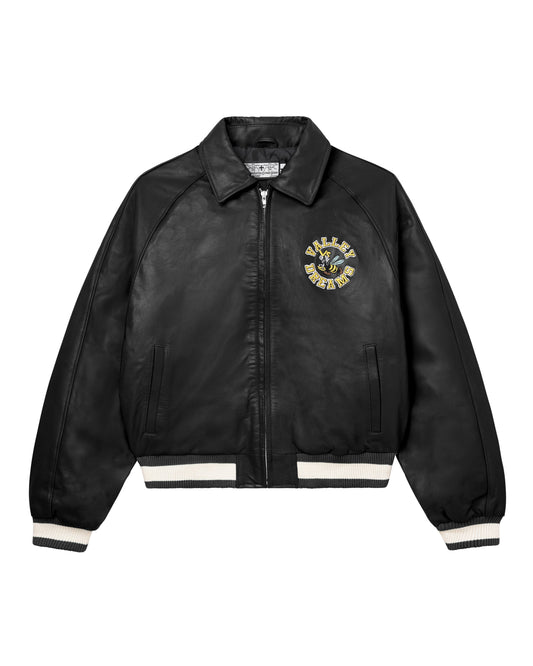 MASCOT BOMBER JACKET [BLACK]