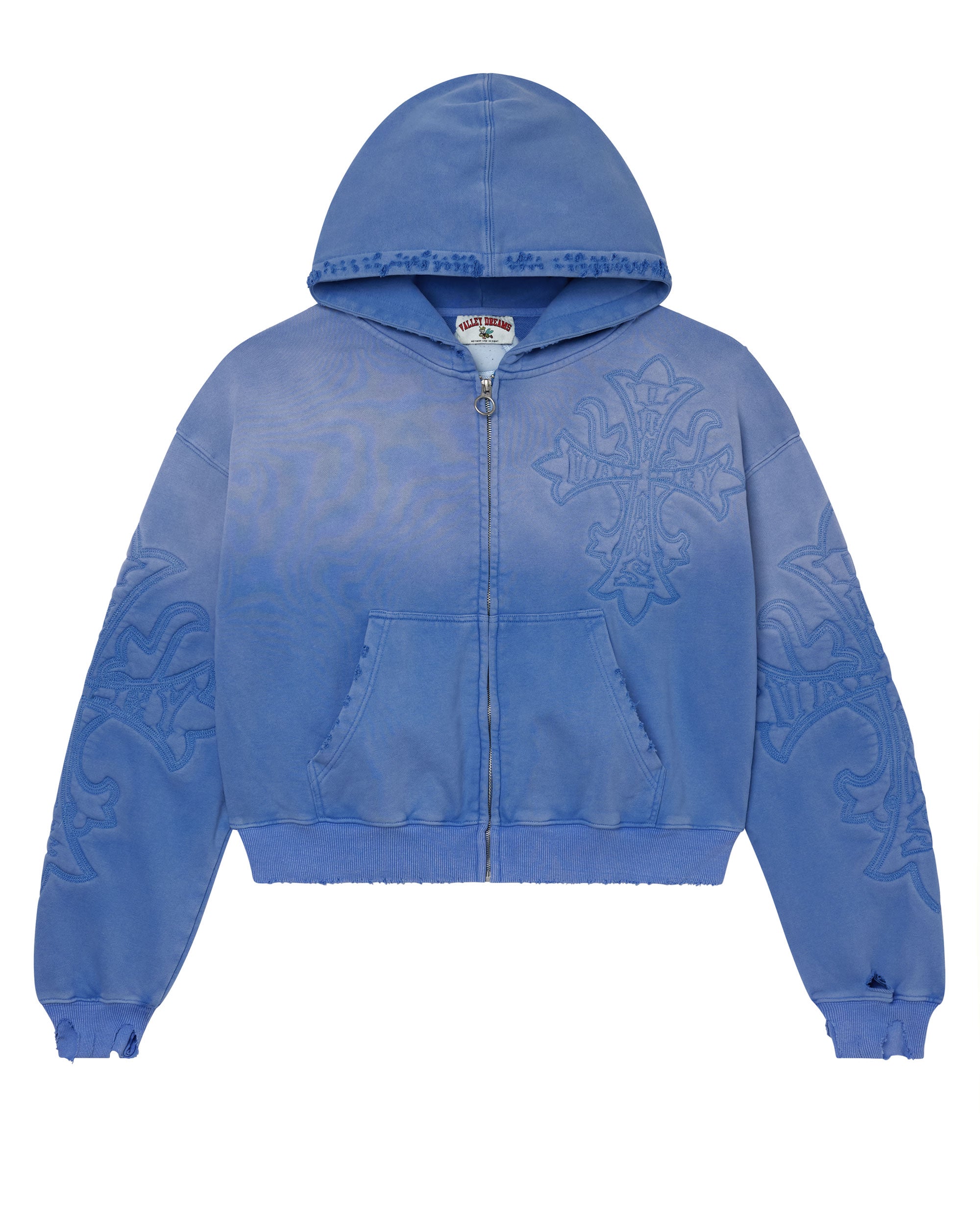 CARVER ZIP UP [ICE BLUE] – VALE JERSEY CITY