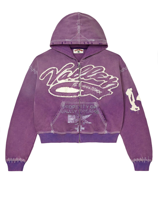 RELIGION ZIP UP [PURPLE]