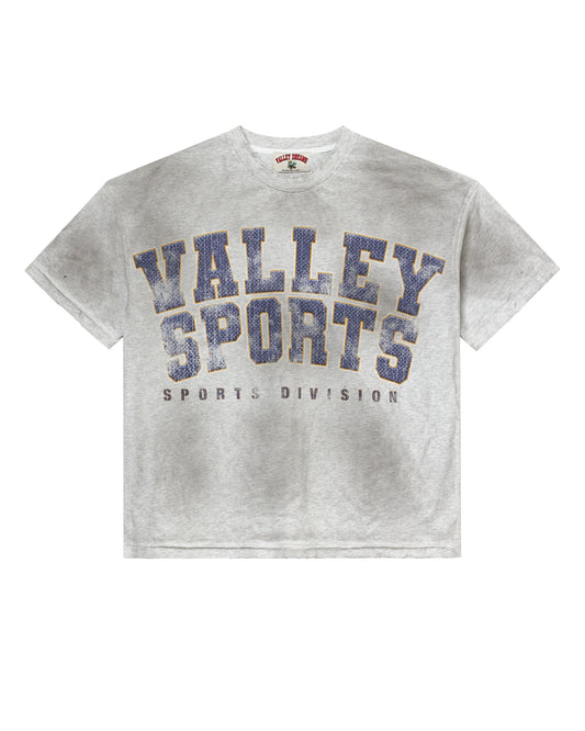 SPORTS DIVISION TEE [GYM GREY]