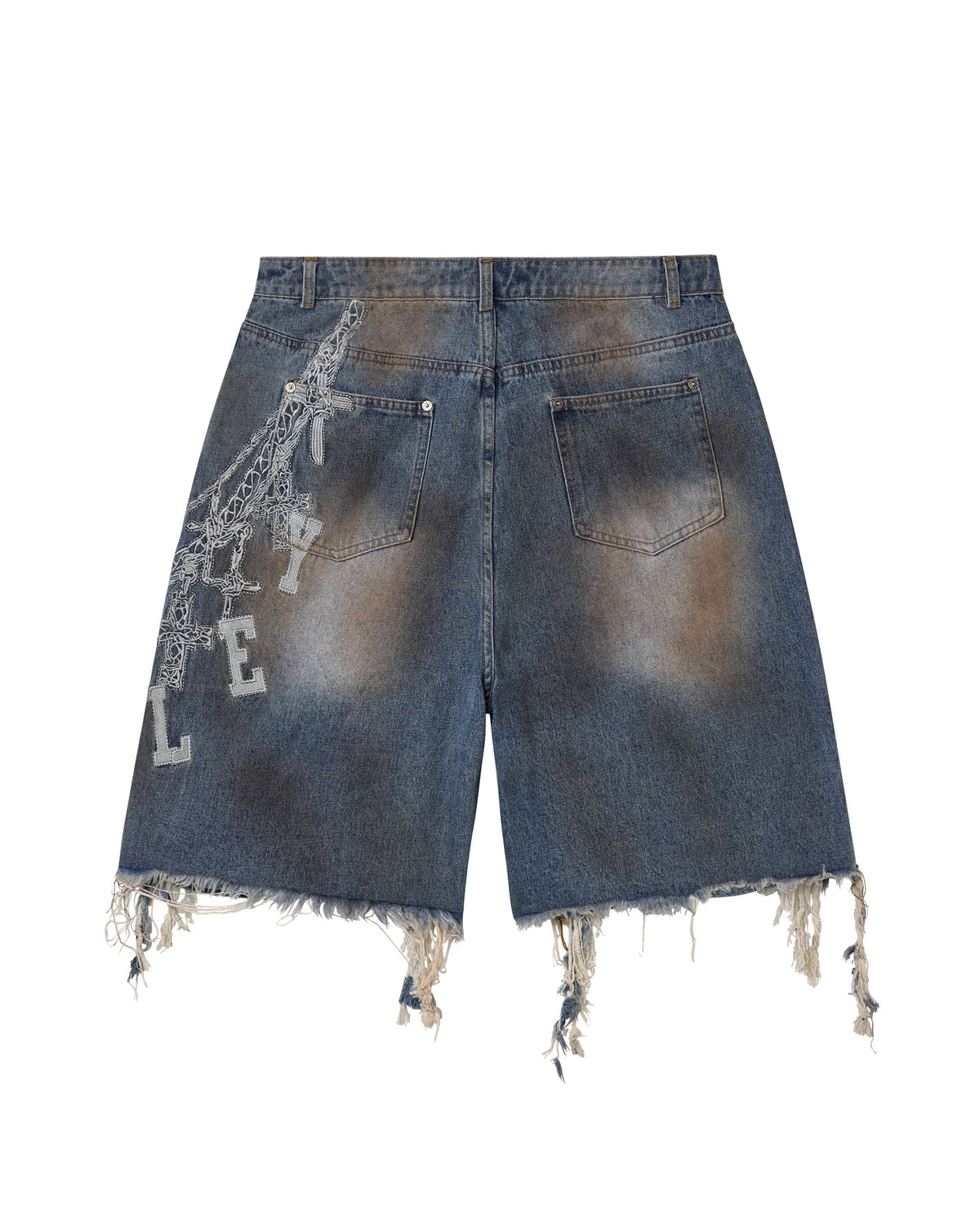 CHAIN JORTS [BLUE]