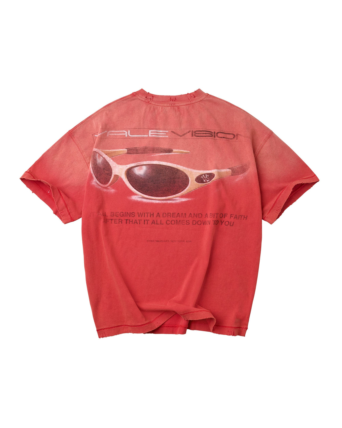 VISION TEE [RED]