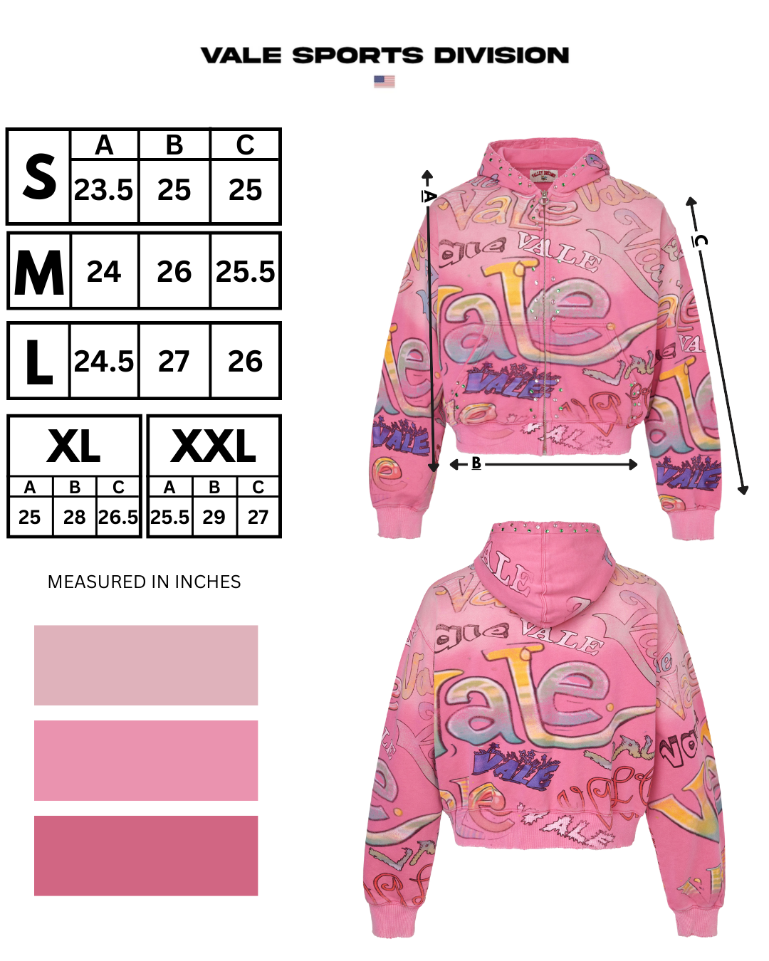 BUBBLEGUM ZIP UP