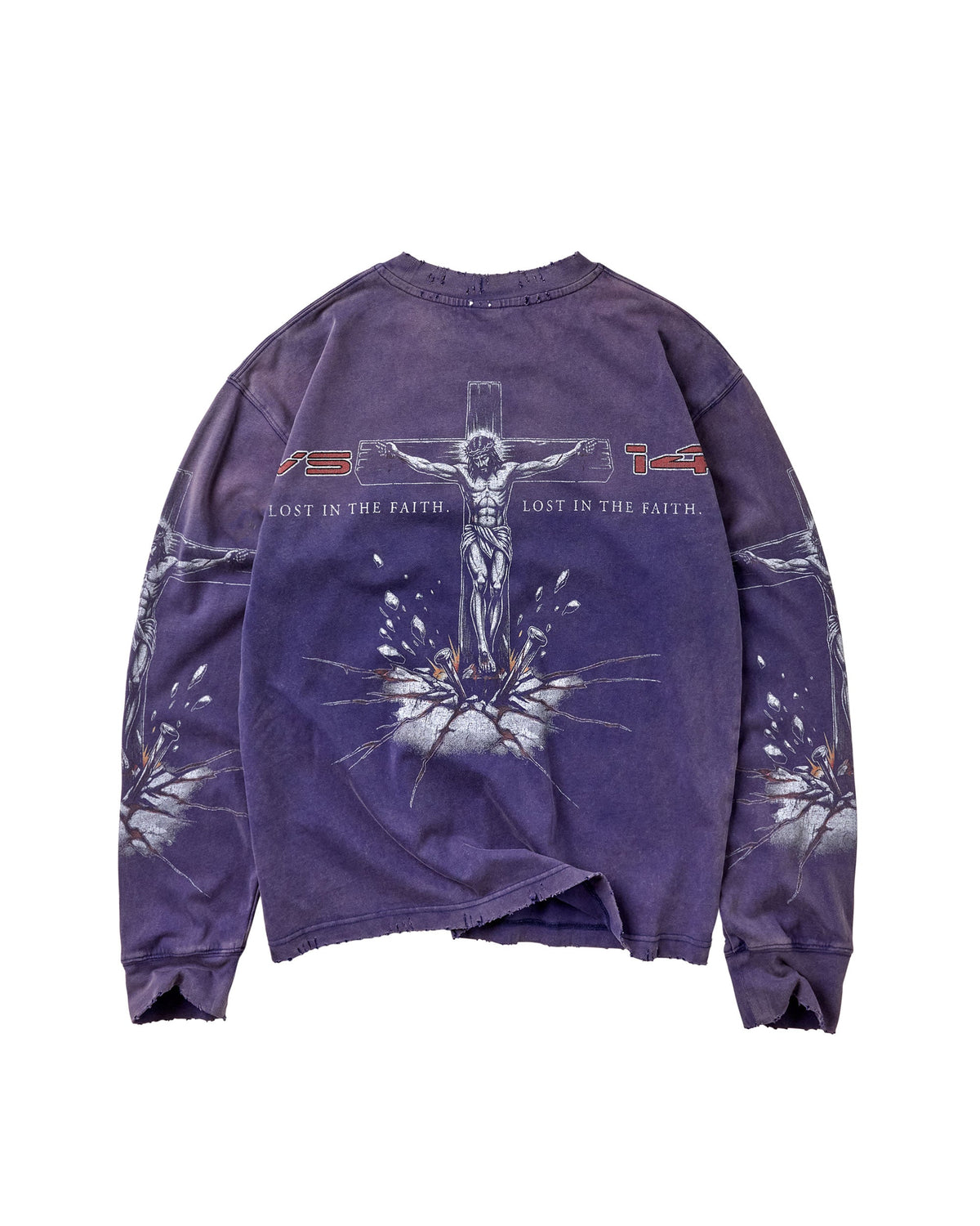 CONCRETE CROSS LS [NAVY]