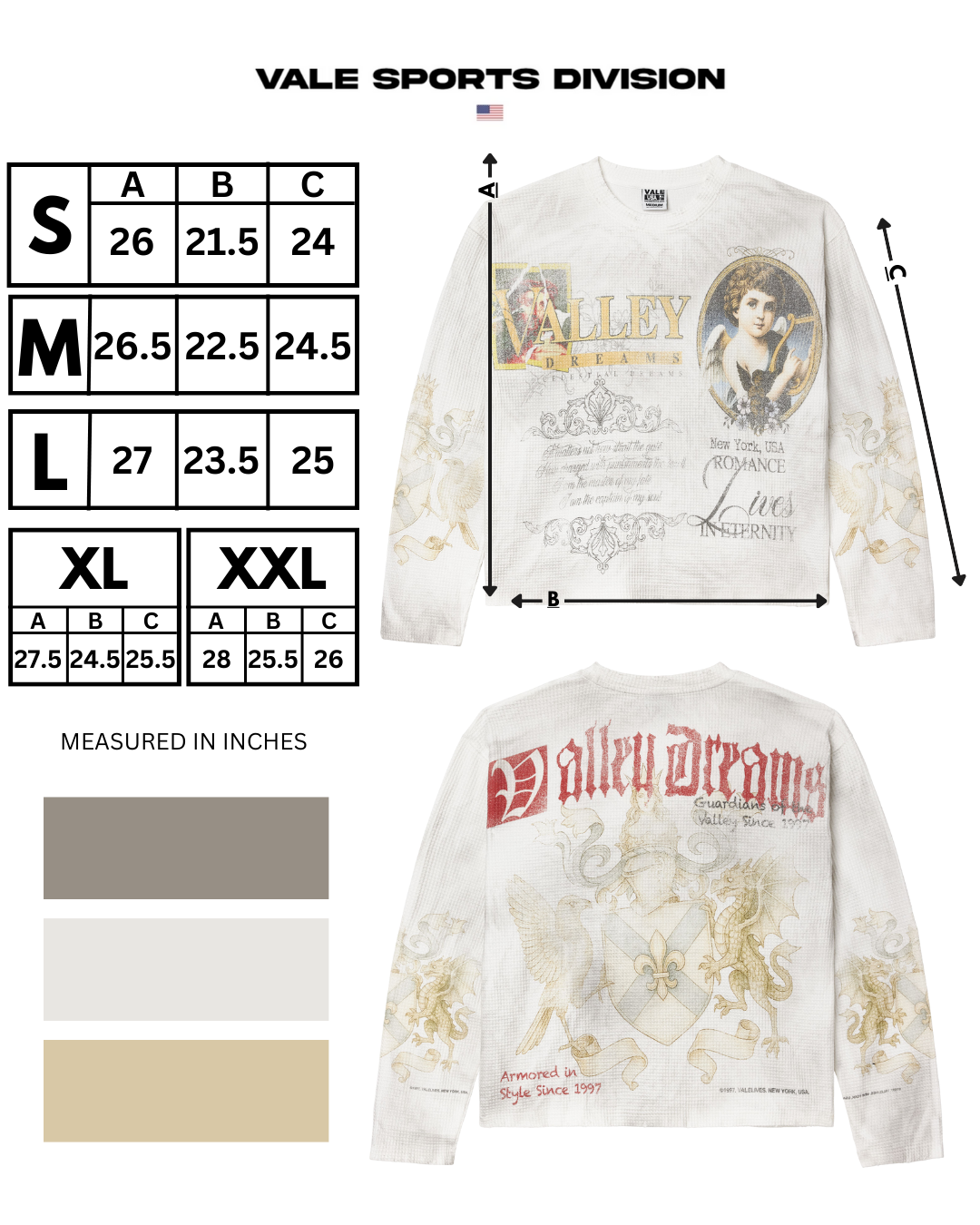 VALE FOREVER CELESTIAL THERMAL L USA限定 VALE FOREVER CELESTIAL