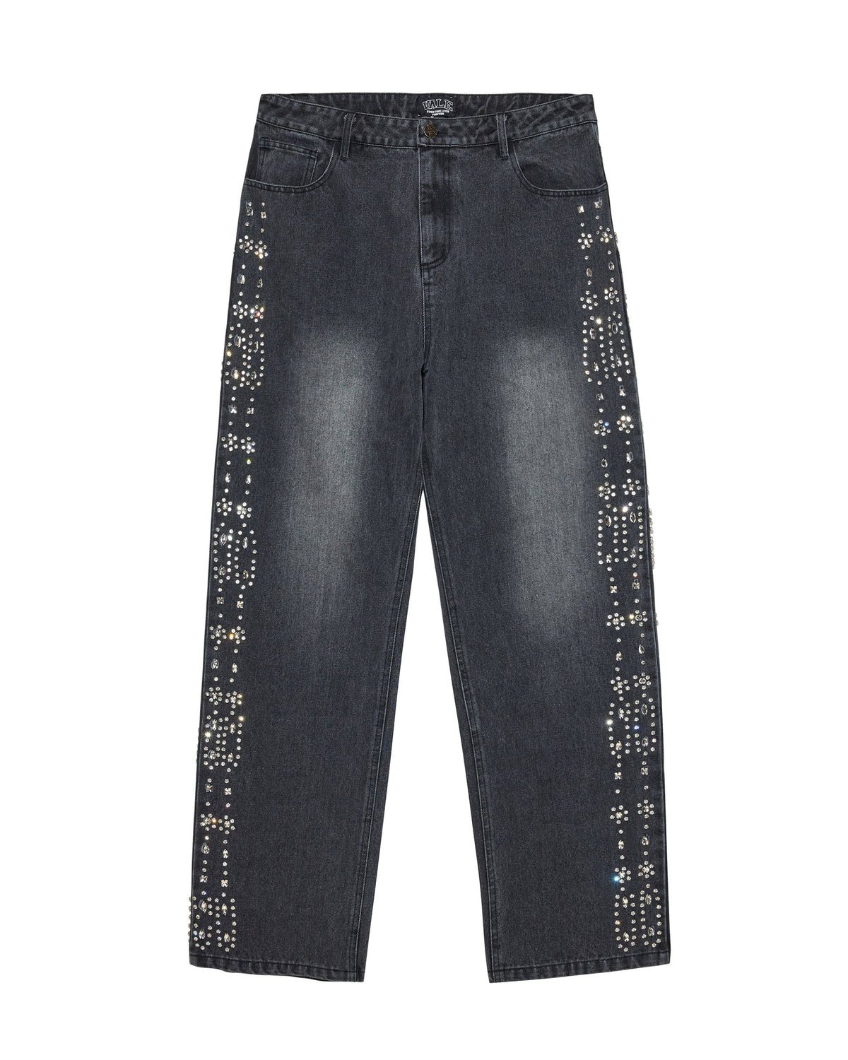 BLACK CRYSTAL DENIM – VALE JERSEY CITY