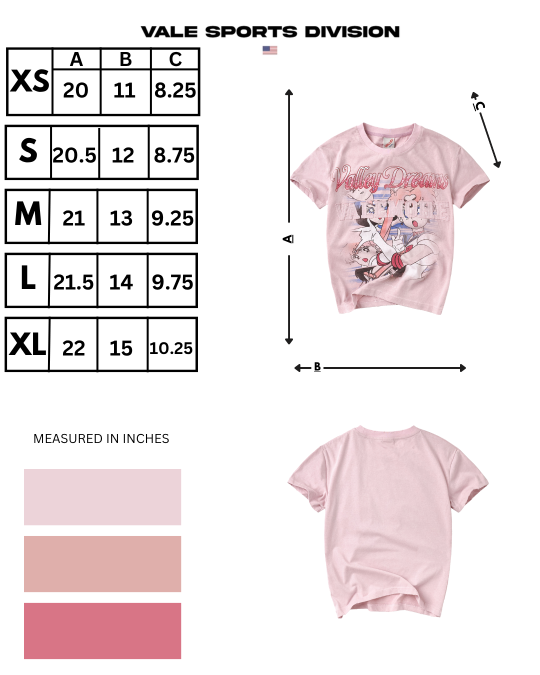 VALEMORE FEMME TEE [PINK]