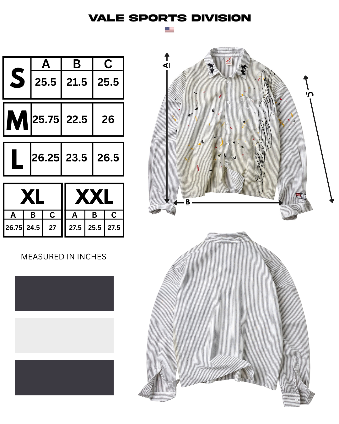 ARTIST BUTTON UP LS