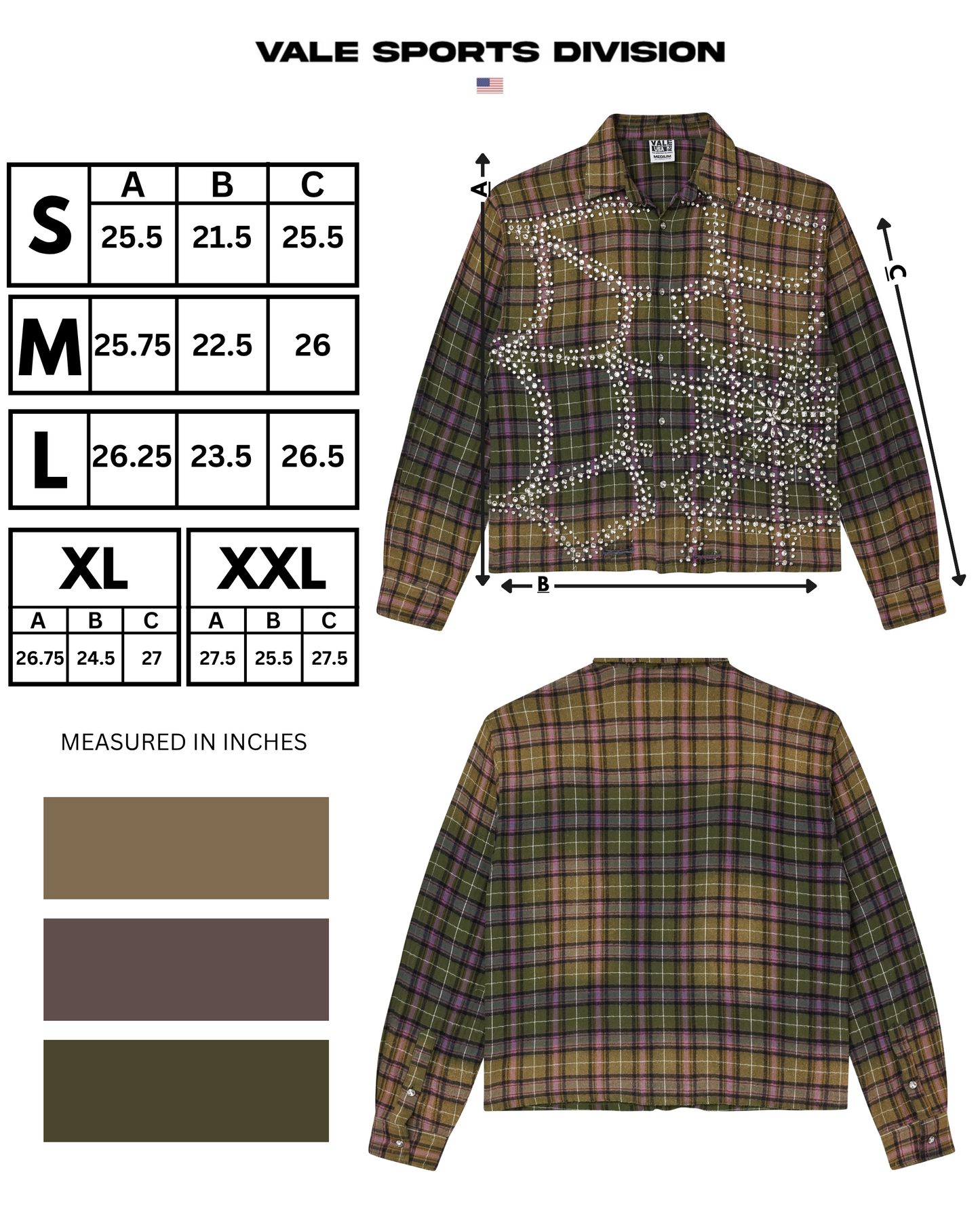 GREEN FEVER FLANNEL