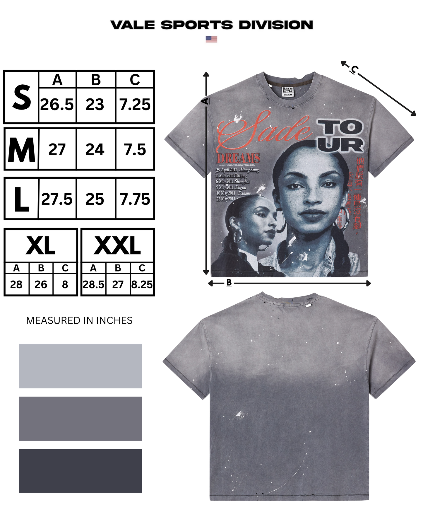 HK TOUR TEE