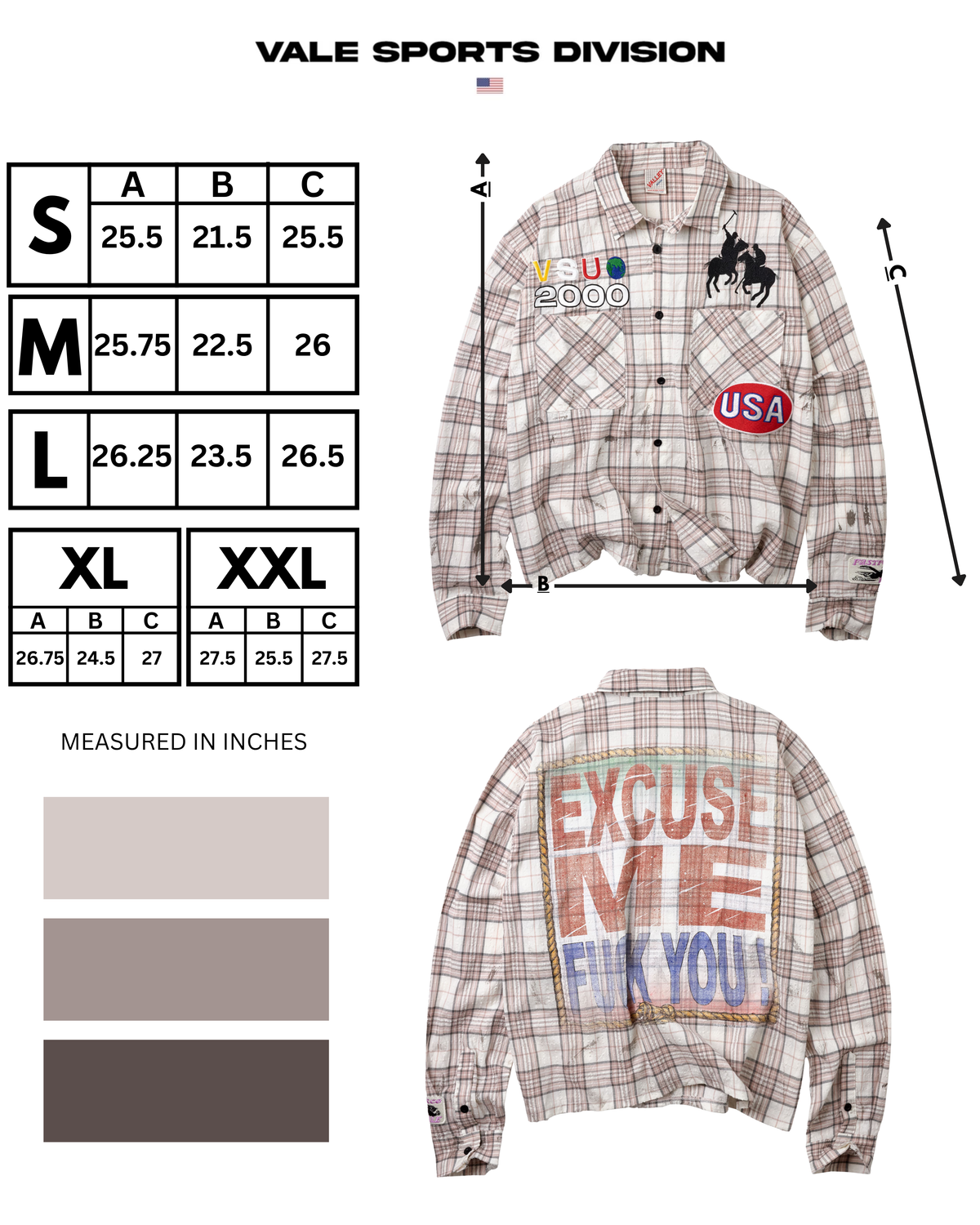 VSU 2000 FLANNEL