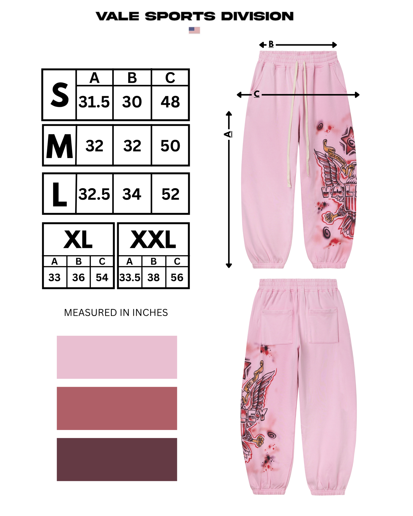 PINK FLAG SWEATS