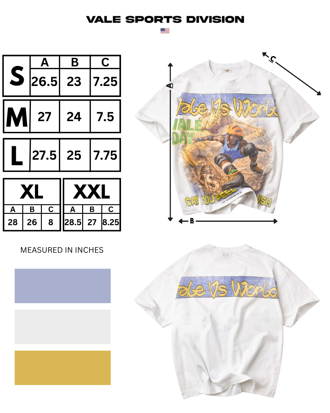 RUSH TEE [WHITE]
