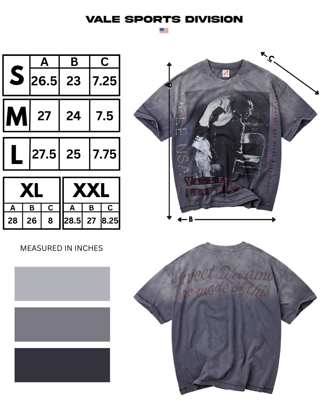 SOLO TEE [GREY]