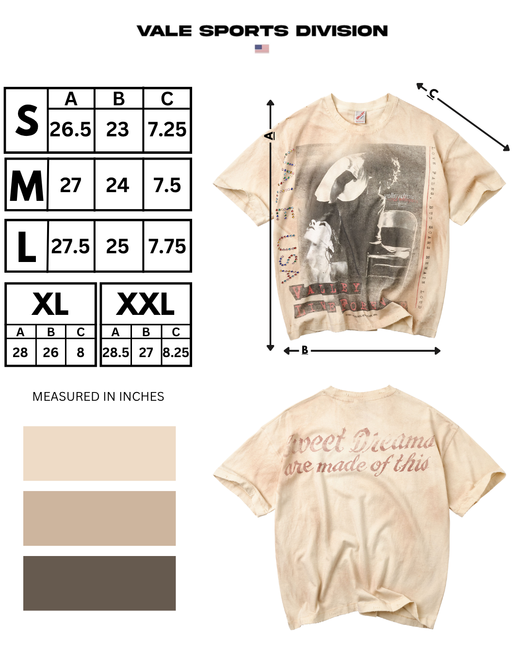 SOLO TEE [NATURAL]