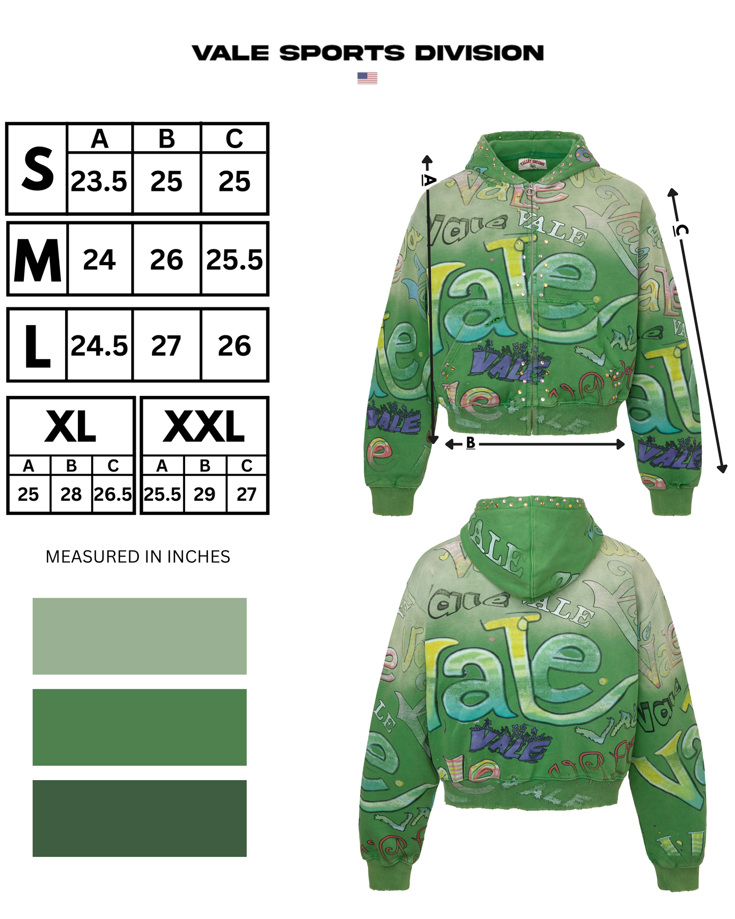 SPEARMINT ZIP UP