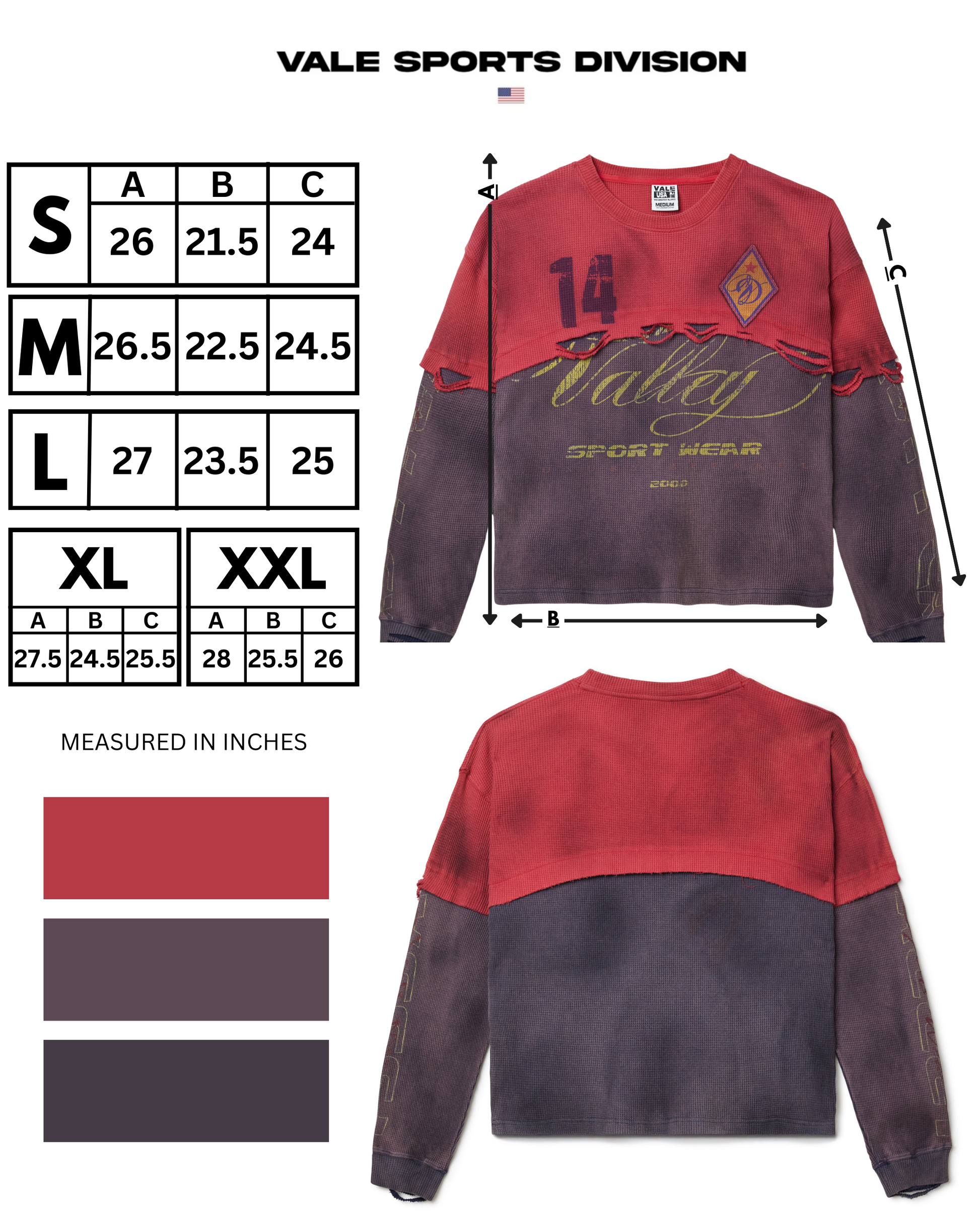 THRASHED THERMAL – VALE JERSEY CITY