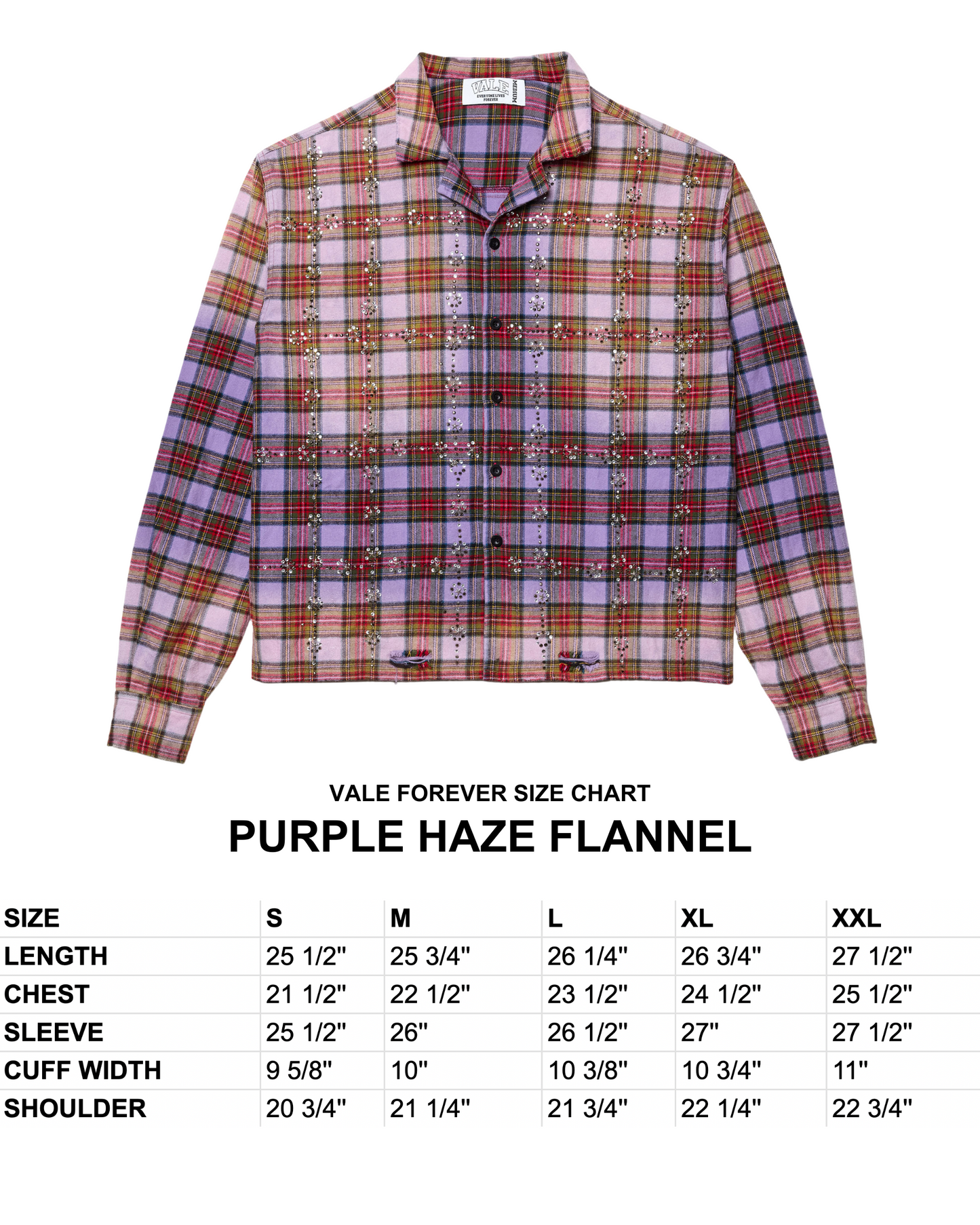 PURPLE HAZE FLANNEL