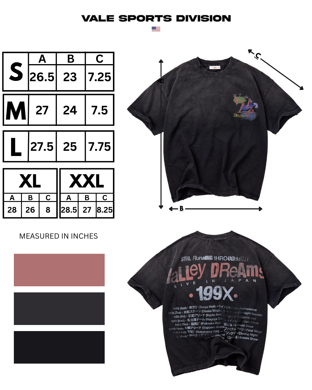 VALE ROCK TEE