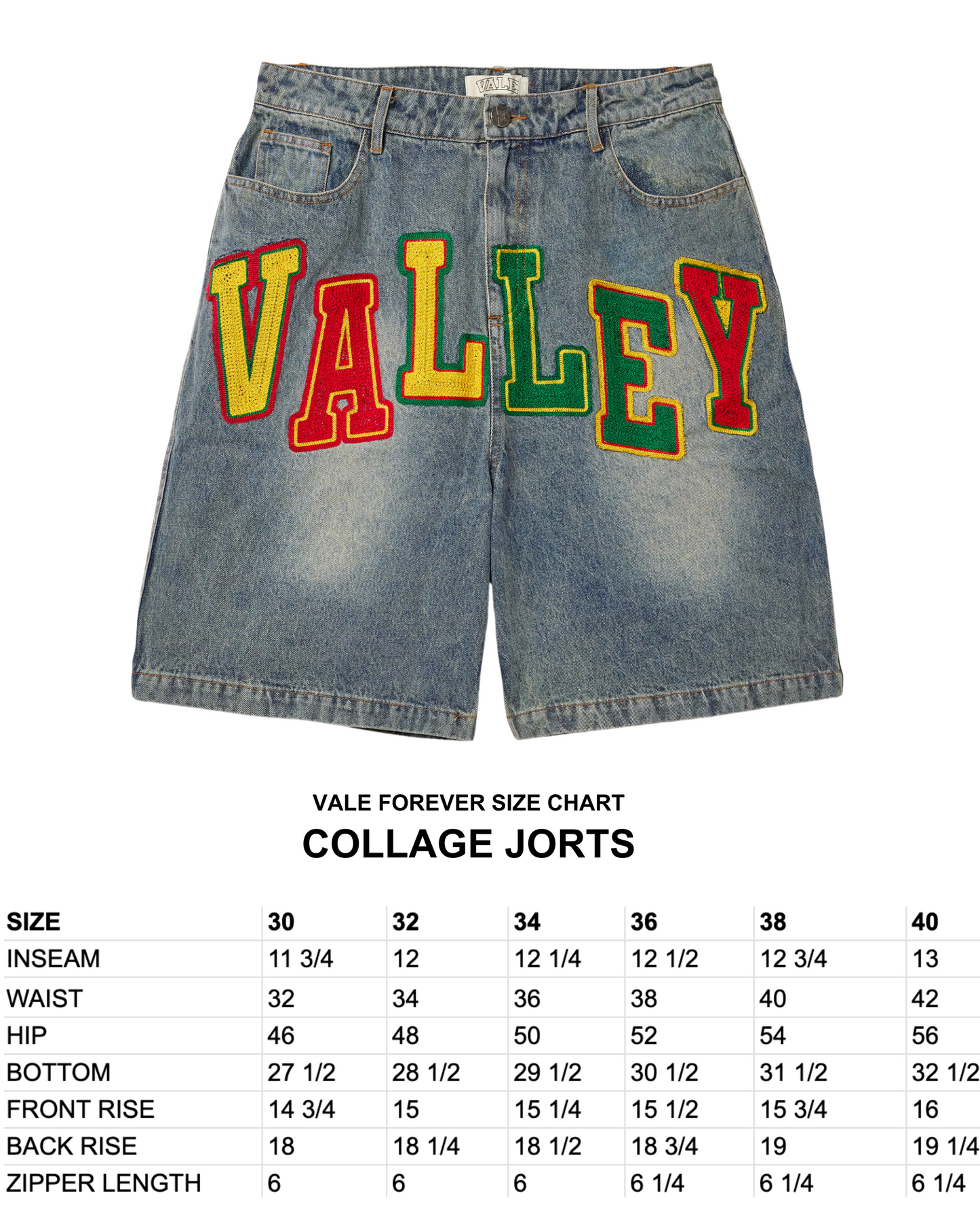 COLLAGE JORTS