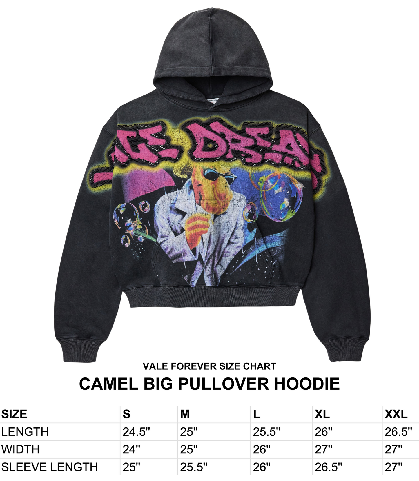 Are You Different × WESTOVERALLS 26 CAMEL BIG PULLOVER HOODIE – VALE JERSEY CITY