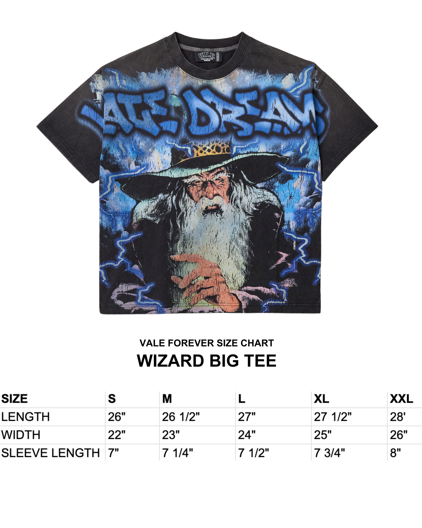 WIZARD BIG TEE