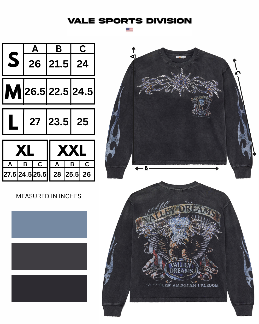 VALLEY BLING LS