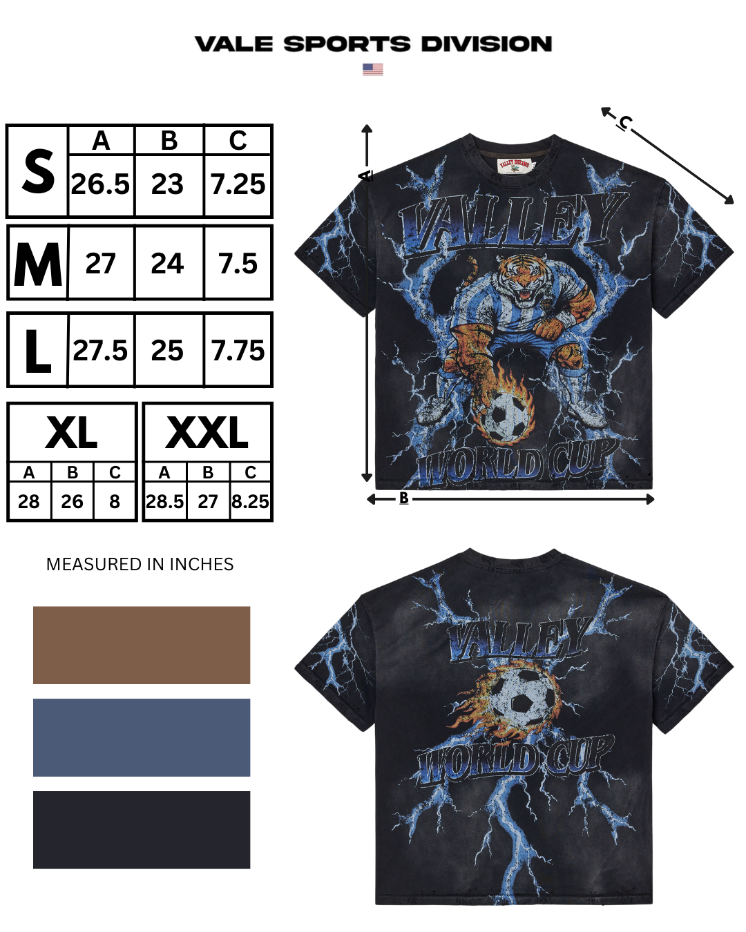 VALLEY THUNDER TEE