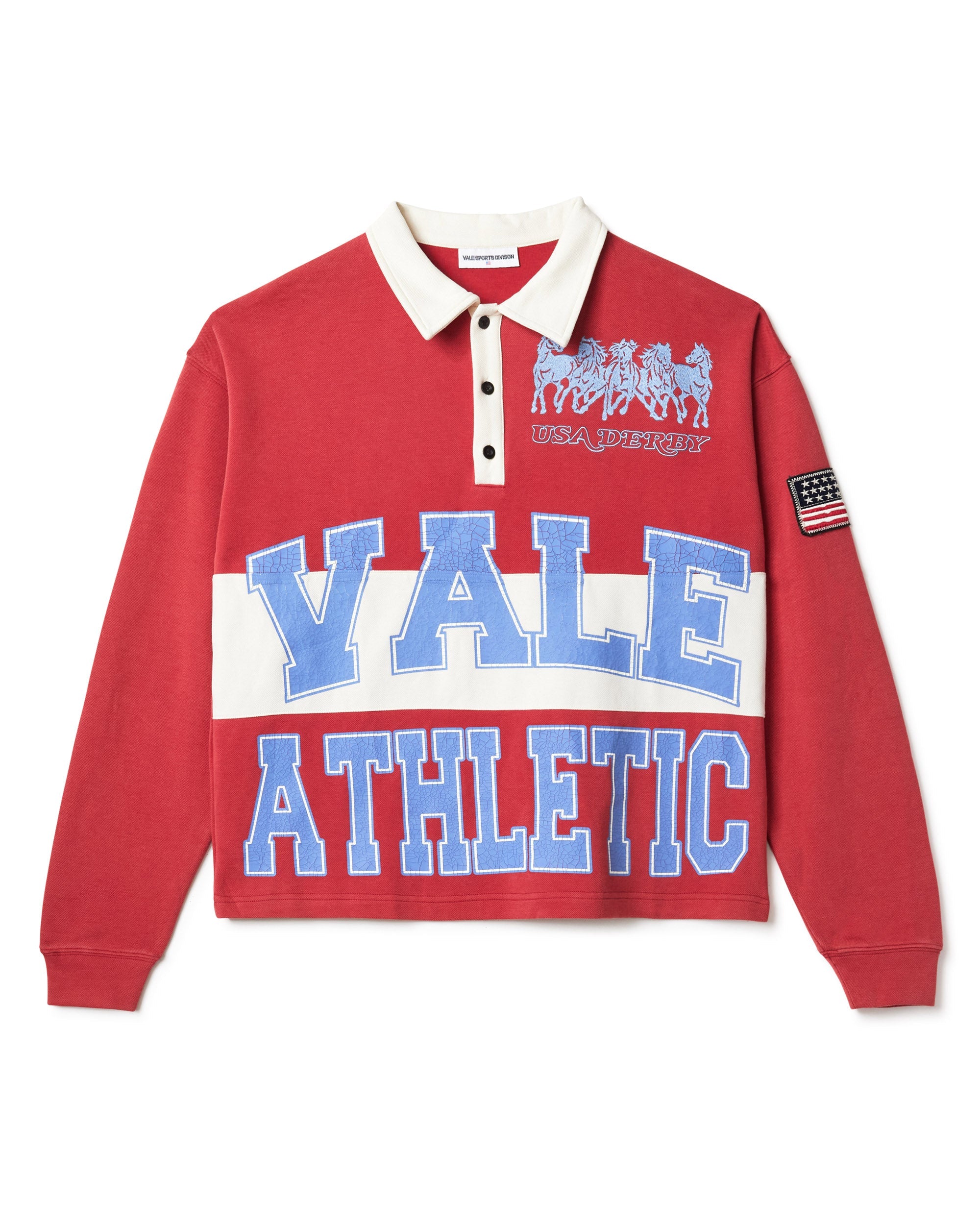 VALE FOREVER ラグビーシャツ 希少S！ VALE FOREVER ラグビーシャツ 希少S！ スケーター シャツ(メンズ