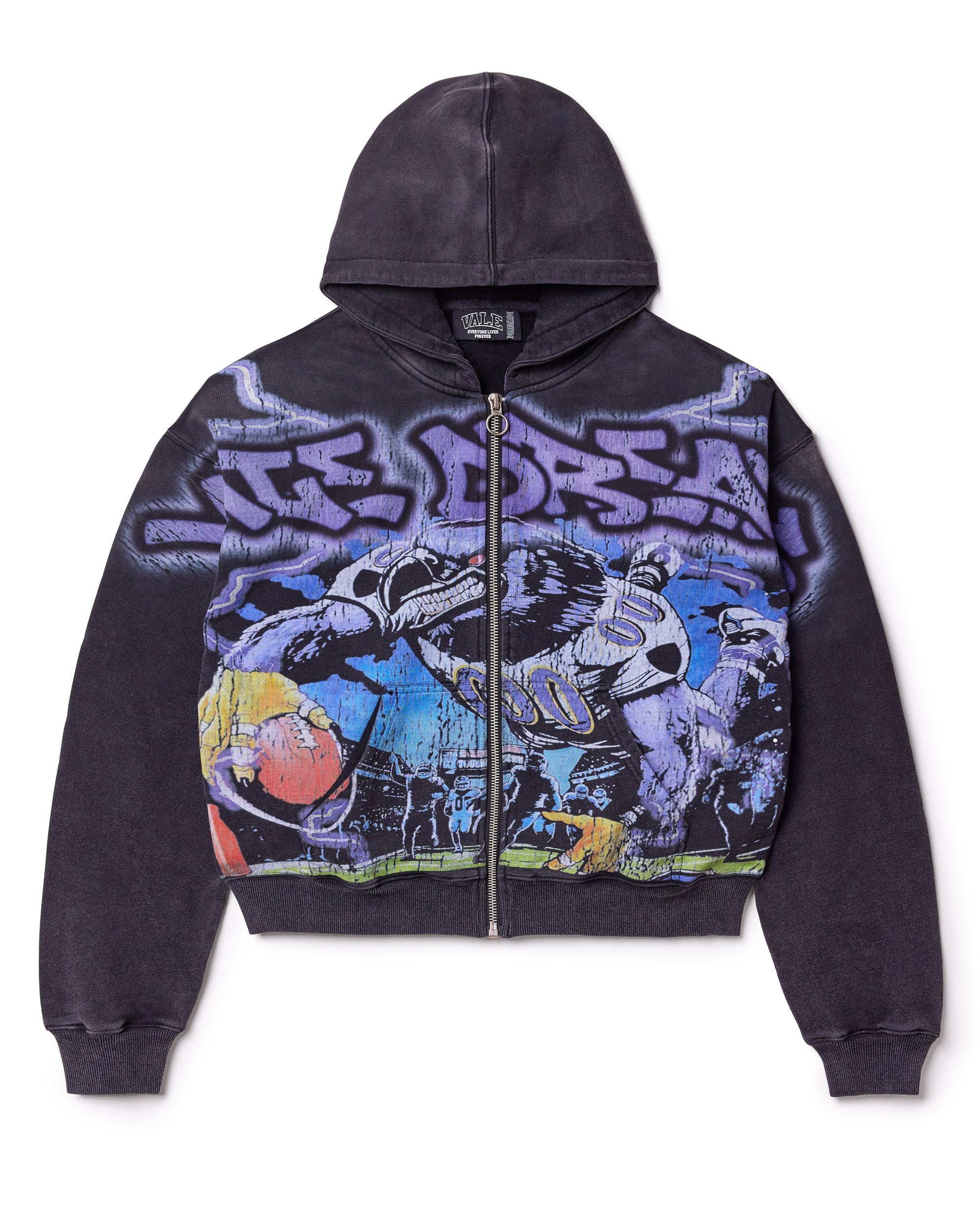 RAVEN ZIP UP HOODIE – VALE JERSEY CITY
