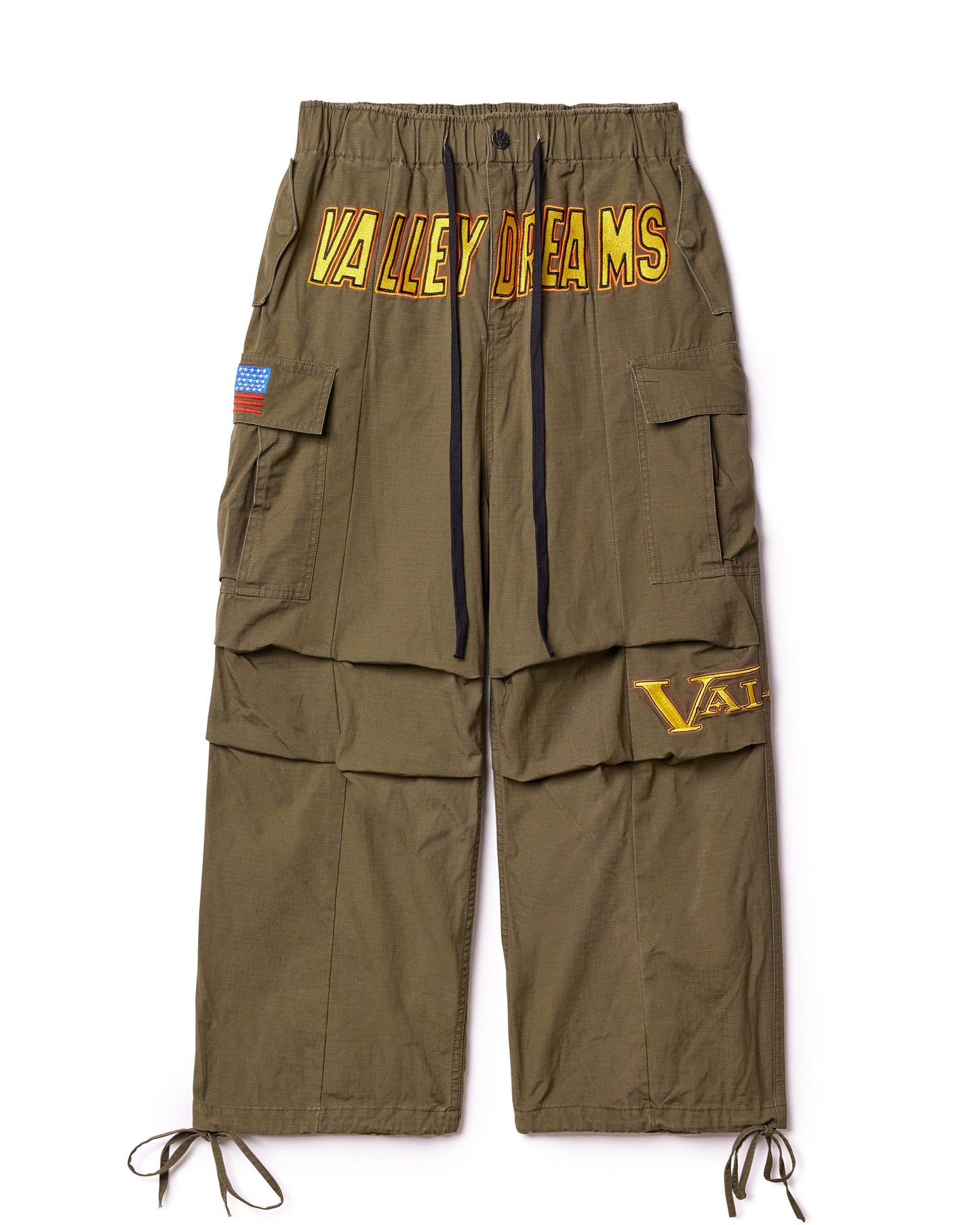 OLIVE PARATROOPER CARGOS