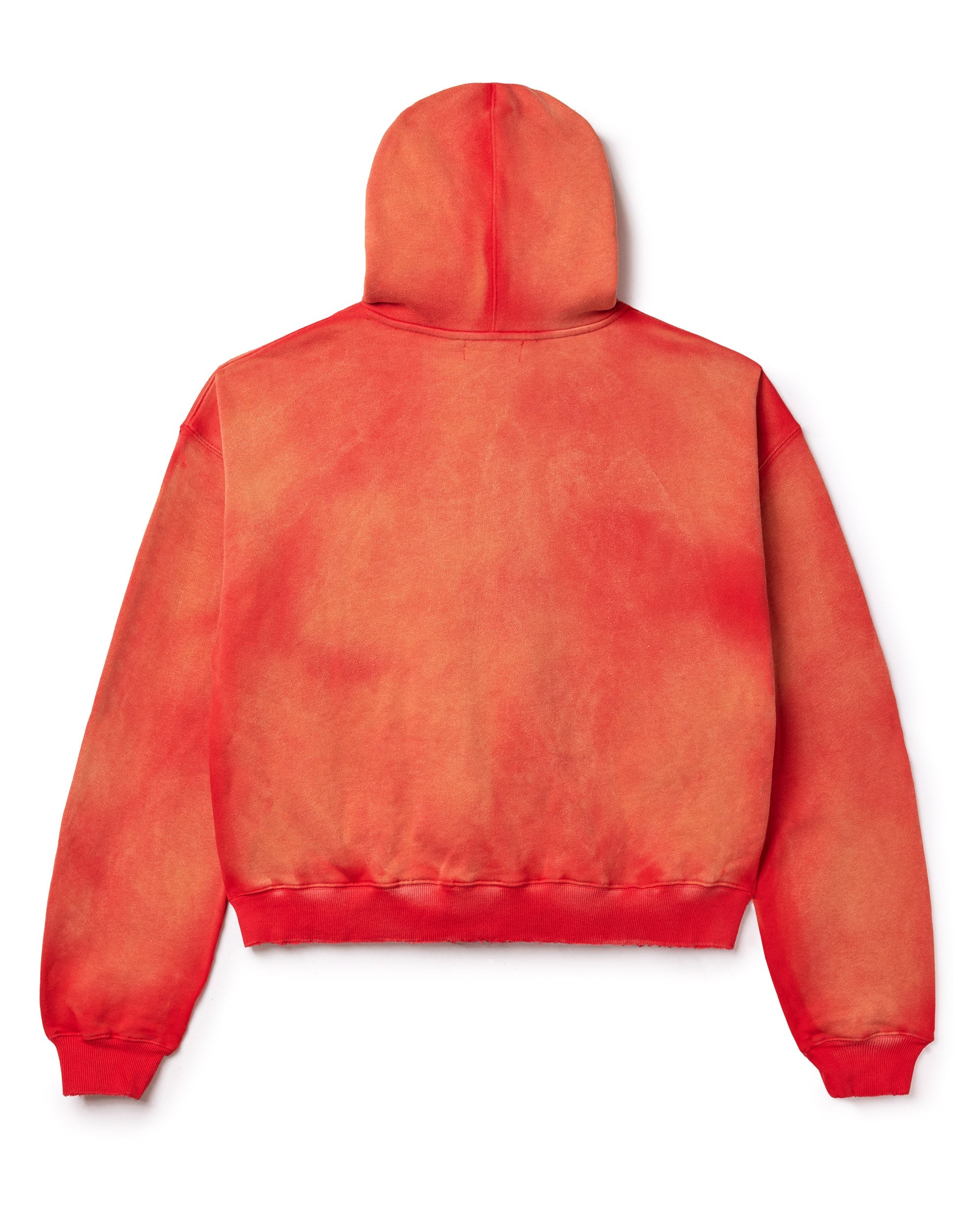 RED GARDEN ZIP UP HOODIE – VALE JERSEY CITY