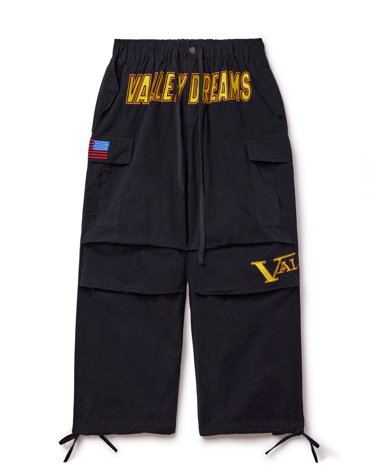 BLACK PARATROOPER CARGOS